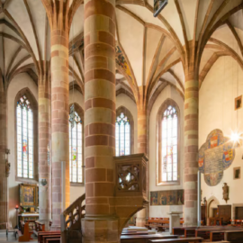 Interno della chiesa Santo Spirito di Merano