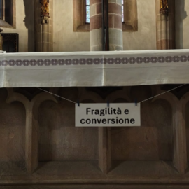 Altare Parrocchia Santo Spirito di Merano - Fragilità e conversione